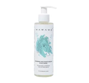 MAWAWO CLEANSING AND MOISTURIZING SCALP MASK REINIGENDE UND FEUCHTIGKEITSSPENDENDEKOPFHAUTMASKE 200ML