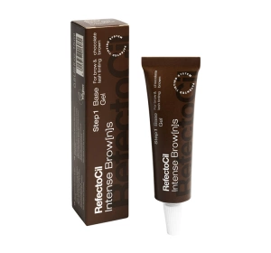 RefectoCil Intense Browns Base Gel – Augenbrauen- und Wimperntinte, Chocolate Brown, 15 ml