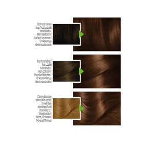 GARNIER COLOR NATURALS PERMANENTE HAARFARBE 4.3 GOLDENES BRAUN