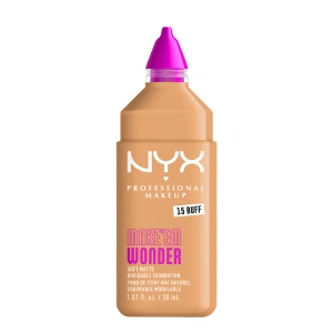 NYX Professional Makeup Make 'Em Wonder Leichte mattierende Foundation 15 Buff 30 ml
