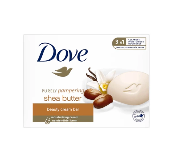 Dove Pampering Cremeseife mit Sheabutter, 135 g