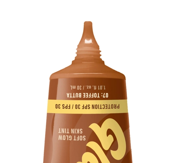 NYX Professional Makeup Buttermelt Glaze Creme-Foundation mit SPF30 07 Toffee Butta 30 ml 