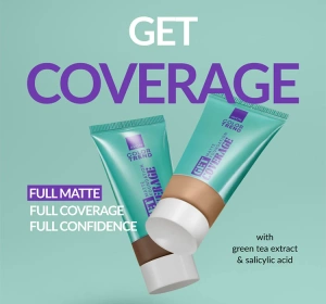 Avon Color Trend Get Coverage Mattierendes Flüssig-Make-up 215P 30 ml