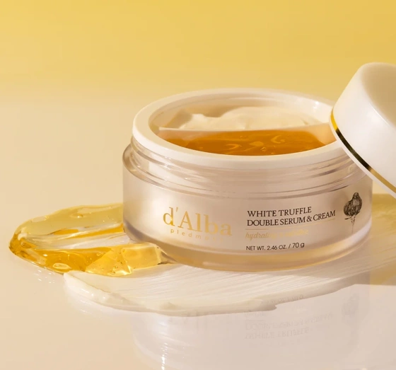 d'Alba White Truffle Feuchtigkeitsspendend-nährendes Creme-Serum für Gesicht 70 g