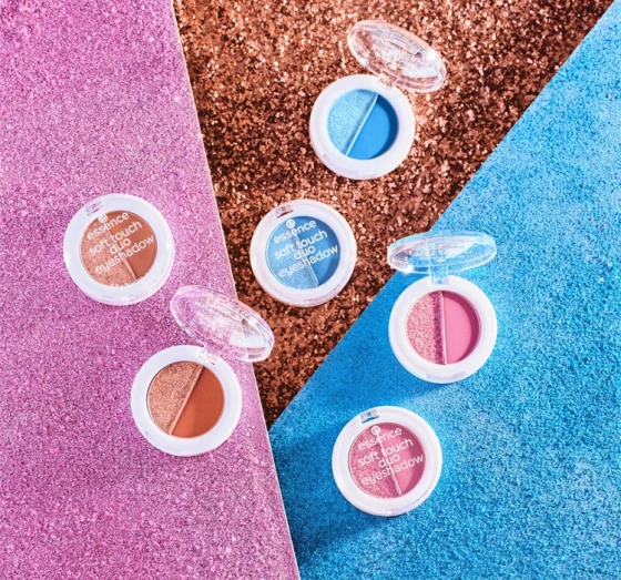 Essence Soft Touch Duo Eyeshadow Lidschatten 02 Berry Crush 1,8 g