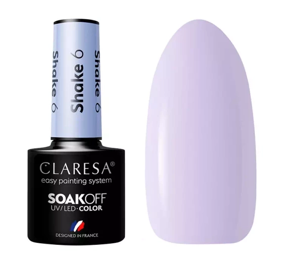 CLARESA SOAK OFF HYBRIDLACK SHAKE 6 5ML
