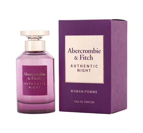 Kliknij na zdjęcie, aby je powiększyć Abercrombie & Fitch Authentic Night Woman Eau de Parfum Spray 100 ml