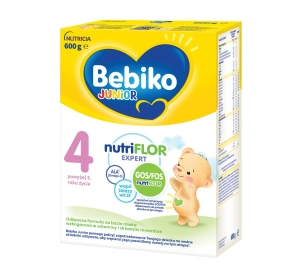 Bebiko Junior NutriFlor Expert 4 Nährstoffreiche Milchformel für Kinder ab 2 Jahren 600g