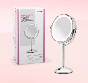 Babyliss zweiseitig beleuchteter Schminkspiegel 9436E