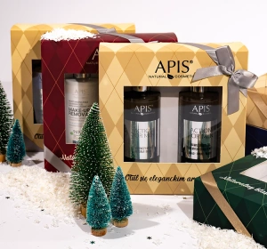 Apis Hydro Balance Geschenkset für die Gesichtspflege: Gesichtsreinigungsgel 300 ml + Feuchtigkeitscreme 100 ml 