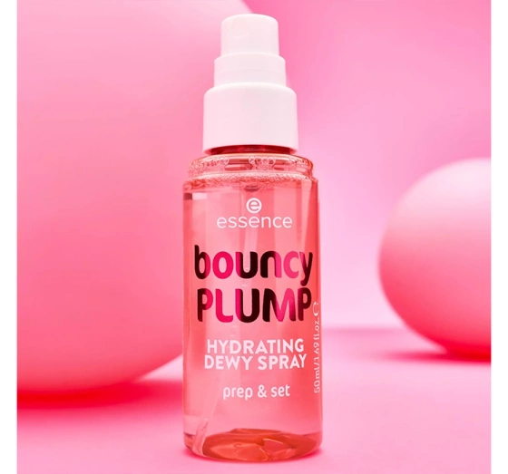 Essence Bouncy Plump Feuchtigkeitsspray & Make-up-Fixierer Wassermelone 50 ml
