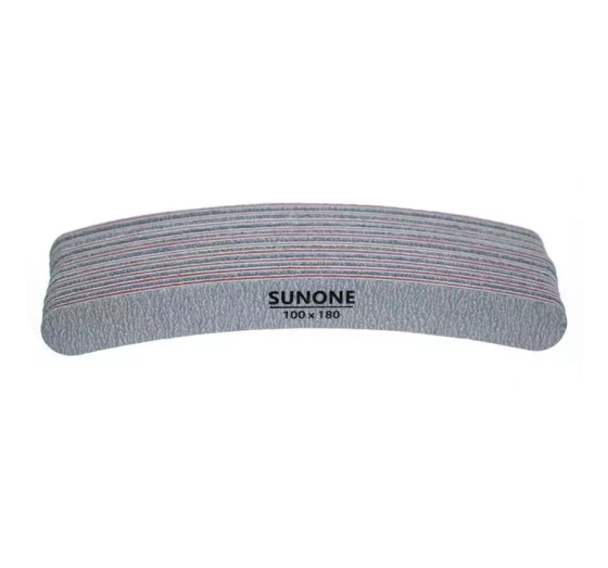 SUNONE BANANENFÖRMIGE NAGELFEILEN 100/180 10 STÜCK