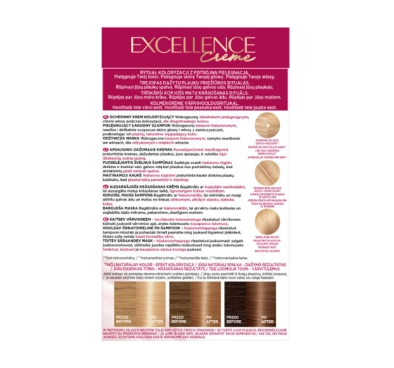 L'Oréal Paris Excellence Créme Haarfarbe 9.3 Hellblond-Gold