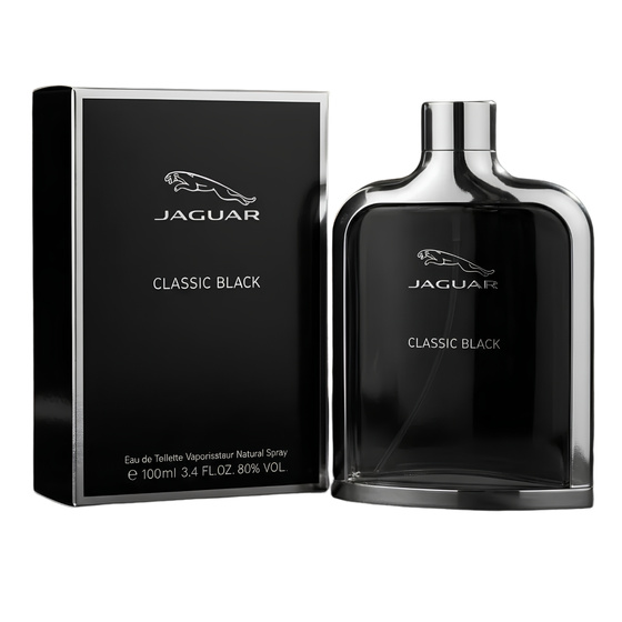Kliknij na zdjęcie, aby je powiększyć Jaguar Classic Black Eau de Toilette Spray 100 ml