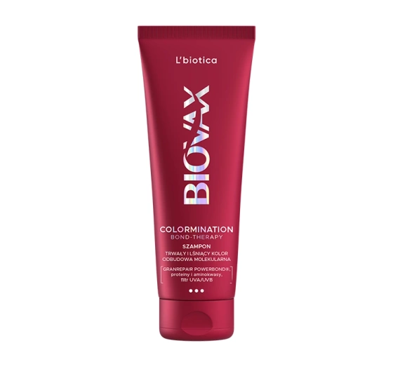 Biovax Colormination Bond-Therapy Shampoo für coloriertes Haar 200 ml