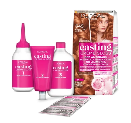 L'Oréal Paris Casting Créme Gloss Haarfarbe 645 Bernstein