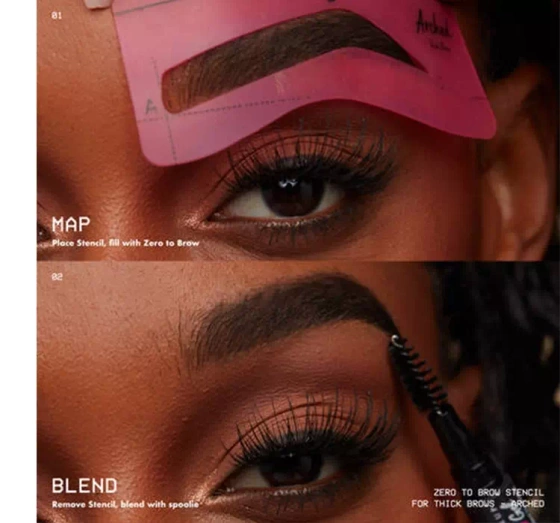 NYX PROFESSIONAL MAKEUP ZERO TO BROW AUGENBRAUENGEL 08 BLACK 2ML