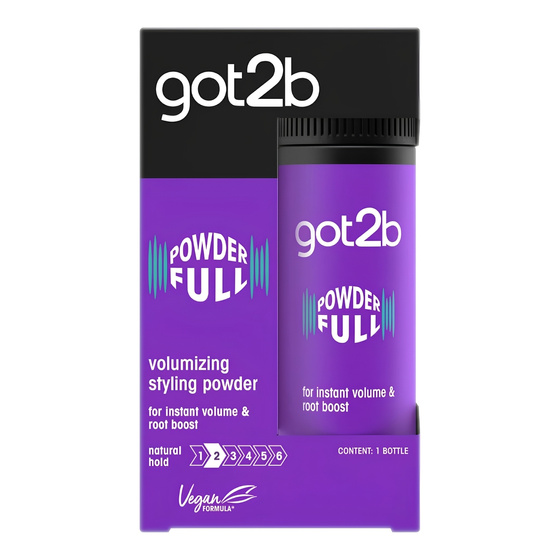 Kliknij na zdjęcie, aby je powiększyć GOT2B POWDER FULL VOLUMIZING STYLING POWDER 10G
