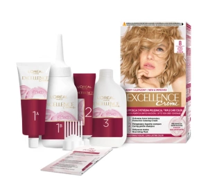 LOREAL EXCELLENCE CREME HAARFARBE 8 HELLES BLOND