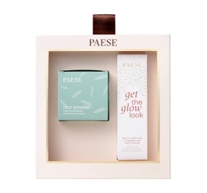 Paese All About The Base 02 Make-up-Geschenkset Creme-Basis Get The Glow Look 30 ml + Reispuder 10 g