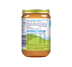 HiPP Bio Menü nach dem 9. Monat – Nockerln mit Tomaten und Kalbfleisch 220g