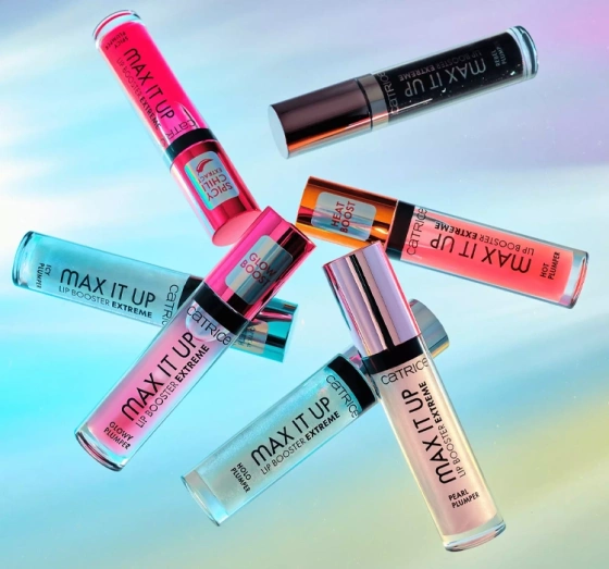 Kliknij na zdjęcie, aby je powiększyć Catrice Max It Up Lip Booster Extreme Lipgloss 060 Good Girl Gone Bad 4ml