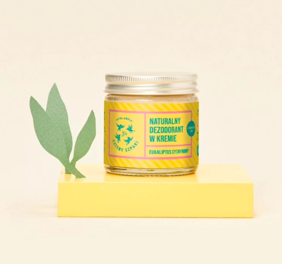 Mydlarnia Cztery Szpaki Eucaliptus Lemon natürliches Deodorant in Creme 60ml
