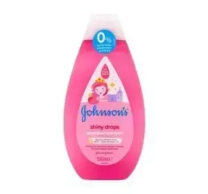 JOHNSON'S SHINY DROPS SHAMPOO 500ML
