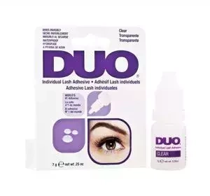 ARDELL DUO INDIVIDUAL WIMPERNKLEBER WATERPROOF WASSERFEST CLEAR FARBLOS 7G