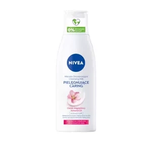 NIVEA CARING REINIGUNGSMILCH MIT MANDELÖL FÜR TROCKENE UND EMPFINDLICHE HAUT 200ML