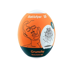 Satisfyer Masturbator Egg – Masturbationsei „Crunchy“