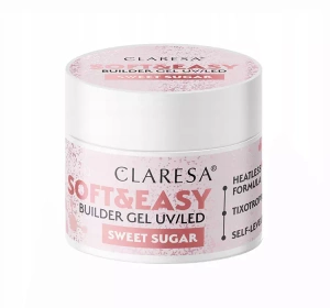 CLARESA SOFT & EASY AUFBAUGEL UV/LED SWEET SUGAR 45G