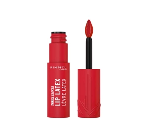 Rimmel Thrill Seeker Lip Latex Flüssiger Lippenstift 400 Rimmel Red 6ml