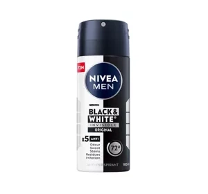 NIVEA MEN Black&amp;White; Invisible Original Antitranspirant-Spray für Männer 100 ml