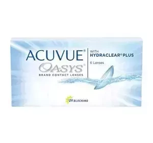 ACUVUE OASYS WITH HYDRACLEAR PLUS 6 STÜCK -9.0 / 8.4