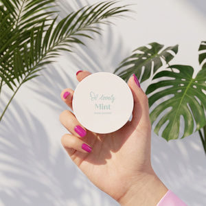 Lovely Mint – transparenter, minzfarbener loser Gesichtspuder, 6 g