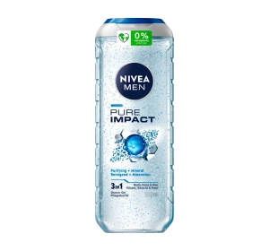 NIVEA MEN PURE IMPACT 3IN1 DUSCHGEL FÜR MÄNNER 500ML