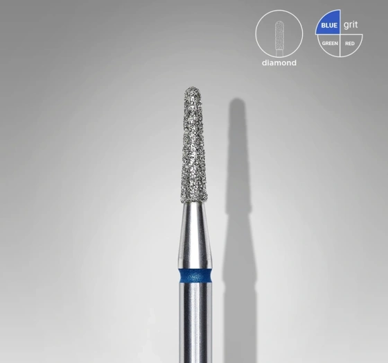 Staleks Pro Expert Diamantfräser Kegelstumpf blau FA70B018/8