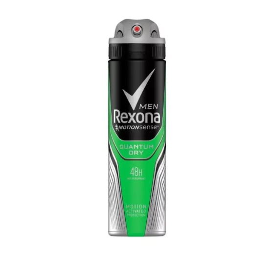 Kliknij na zdjęcie, aby je powiększyć REXONA MEN QUANTUM DRY ANTITRANSPIRANT FÜR MÄNNER 150ML