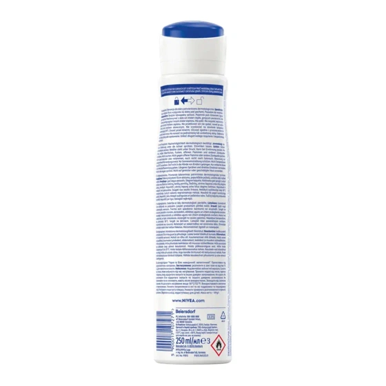 NIVEA Black & White Invisible Authentic Antitranspirant Spray 250 ml