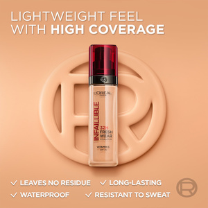 L'Oréal Paris Infaillible 32 H Fresh Wear Langanhaltende Foundation 125 30 ml