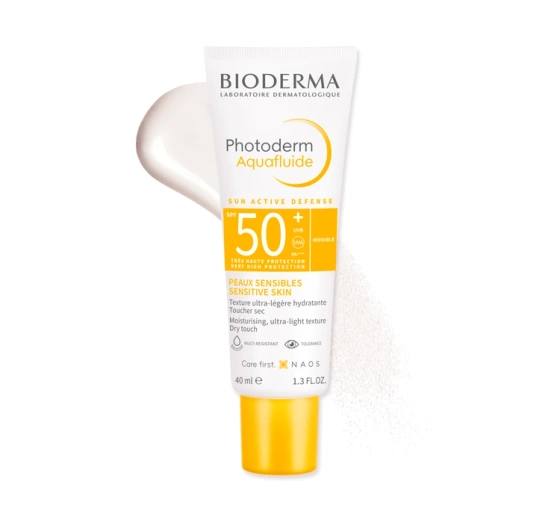 Bioderma Photoderm Aquafluide ultraleichtes Fluid SPF50+ Clear 40ml