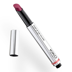 KIKO Milano Pump Up The Volume Solid Lip Gloss – feuchtigkeitsspendender Lippen-Gloss 04 Mauve Bouquet 2 g