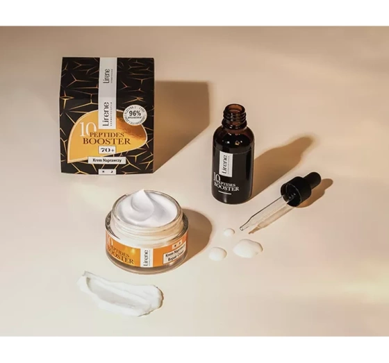 Lirene 10 Peptides Booster Regenerierende Gesichtscreme 70+ 50ml