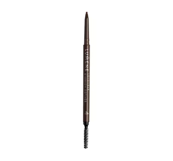 Kliknij na zdjęcie, aby je powiększyć LUMENE LONGWEAR EYEBROW DEFINER VEGANER AUTOMATISCHER AUGENBRAUENSTIFT 4 RICH BROWN 0,09G
