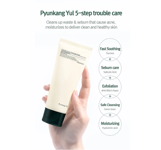 Pyunkang Yul Calming Acne Reinigungsschaum Akne 100ml