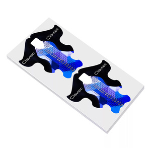 Clavier Vorlagen für die Nagelverlängerung, blau, 100 Stück