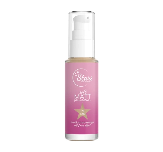Stars from the Stars Soft Matt Foundation Mattierende Foundation 04 Tan 30ml