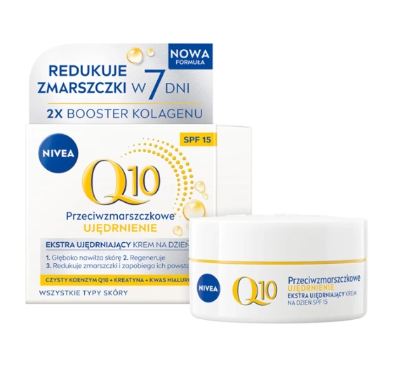 Kliknij na zdjęcie, aby je powiększyć NIVEA Q10 Anti-Falten- und Straffungs-Tagescreme LSF 15 50 ml