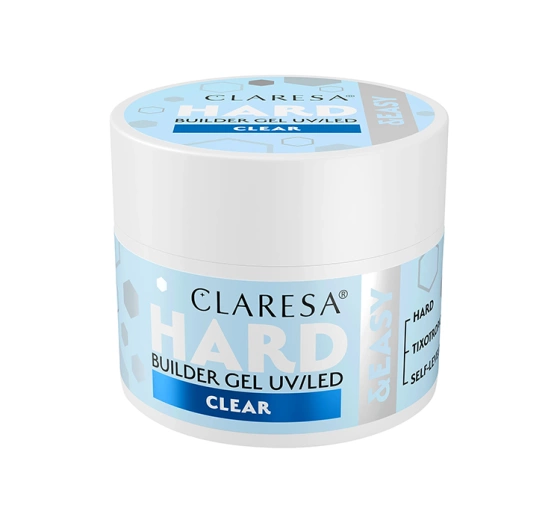 Claresa Hard & Easy Aufbau-Gel Clear 45 g